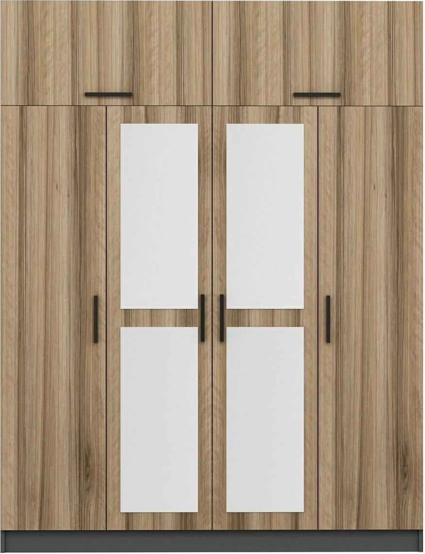 Dollap garderobe Skye Decor, ngjyrë dore, 5301