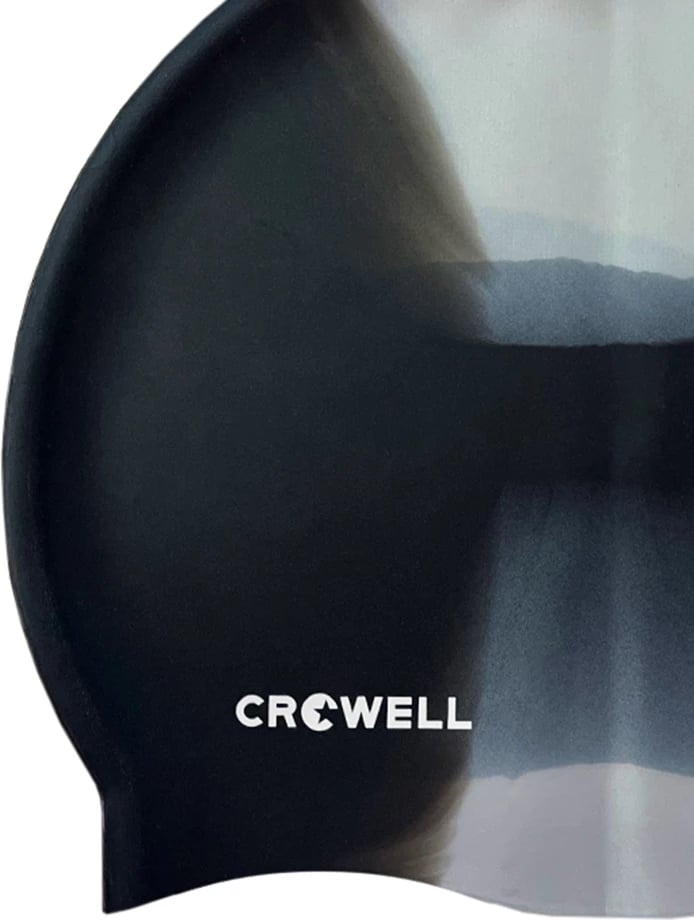 Kapelë noti silikoni Crowell unisex, e zezë dhe gri