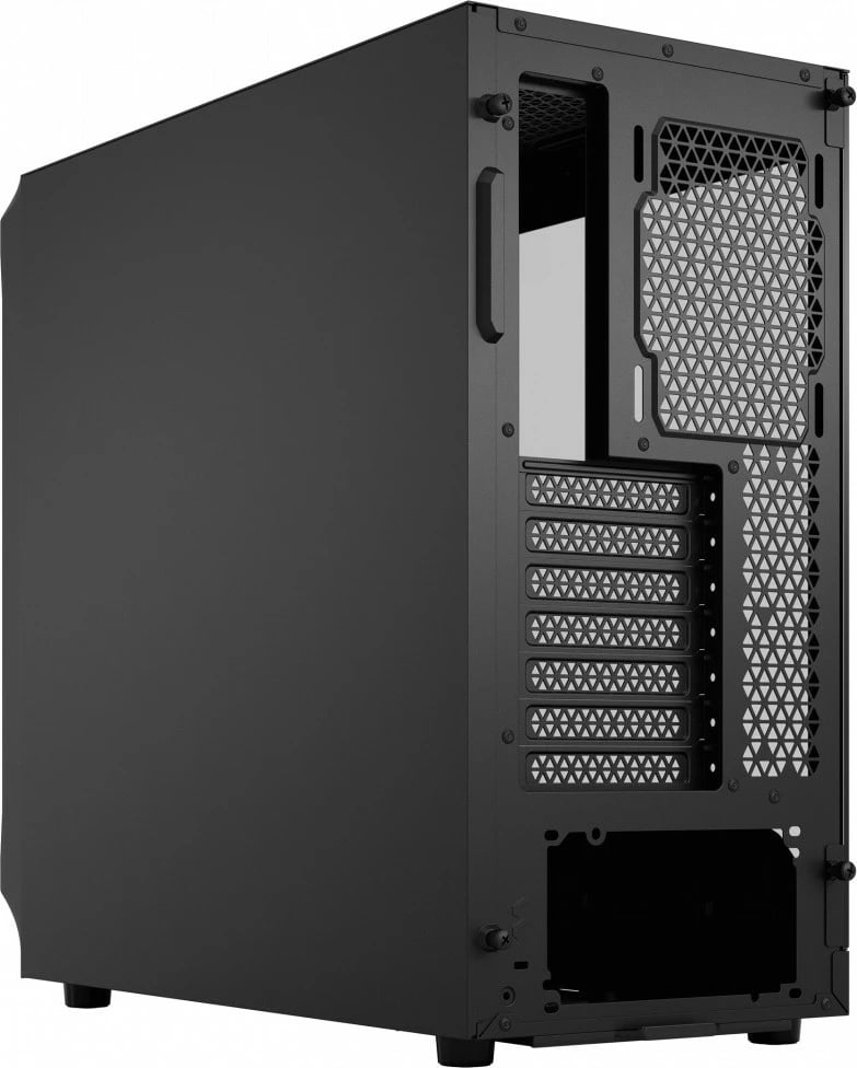 Kasë Fractal Design Focus 2, Midi Tower, ATX/Micro ATX/Mini ITX, Tempered Glass, e zezë