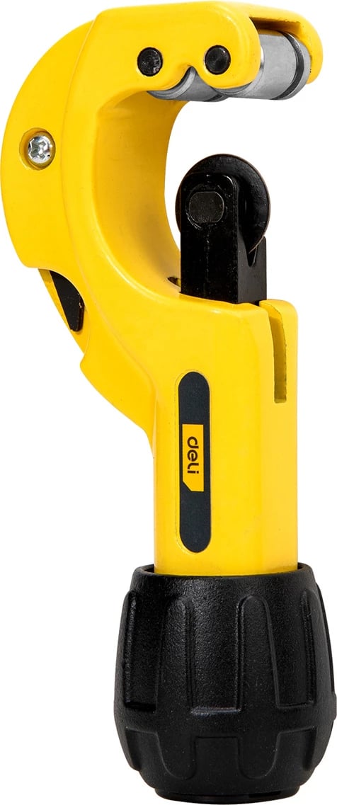 Prerës tubash metalik Deli Tools EDL2504, 3-32mm, i verdhë