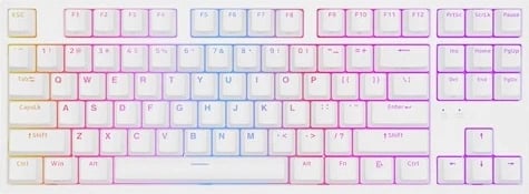 Tastierë mekanike Genesis Thor 404 TKL, e bardhë me RGB