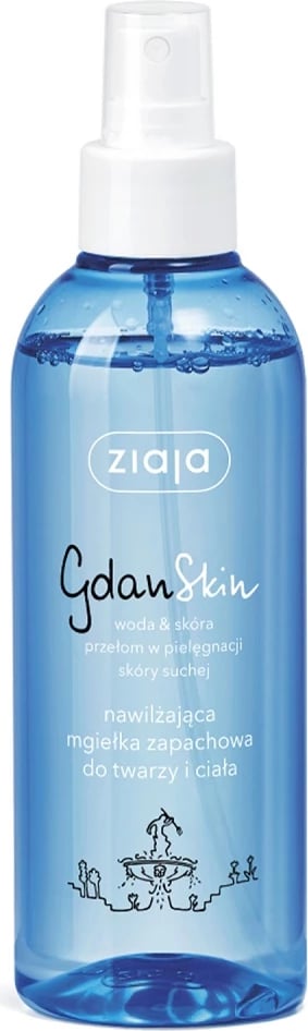 Mist për fytyrë dhe trup Ziaja GdanSkin për femra, 200ml