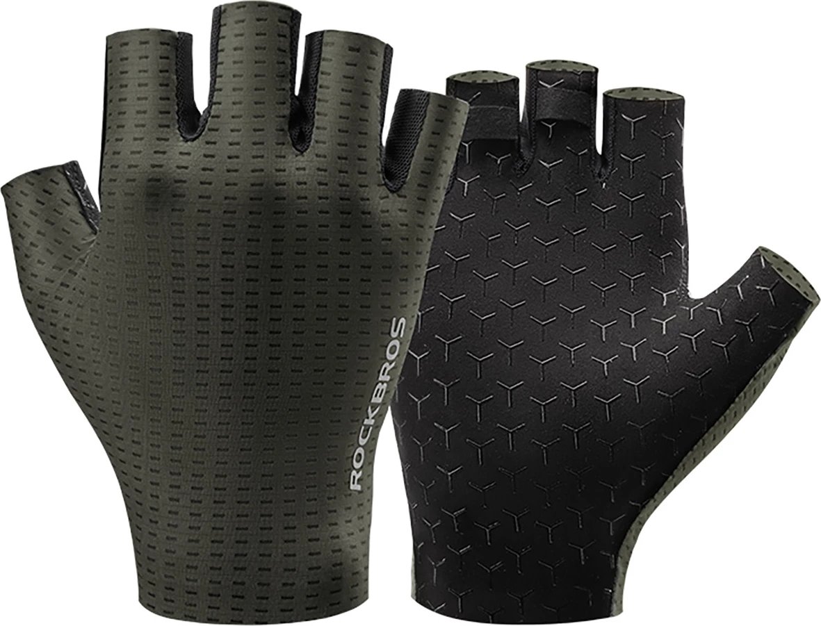 Dorëza çiklizmi Rockbros 16220041005, të shkurtra, XXL, Gjelbër