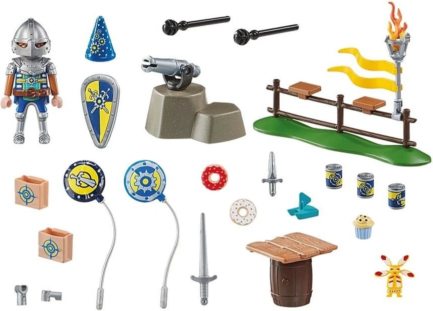 Set figurina Playmobil Novelmore 71447, Knight's Birthday Party, 43 pjesë