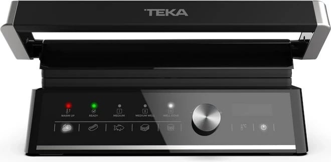 Grill elektrik kontakt TEKA 111510000, 2000 W, çelik inox