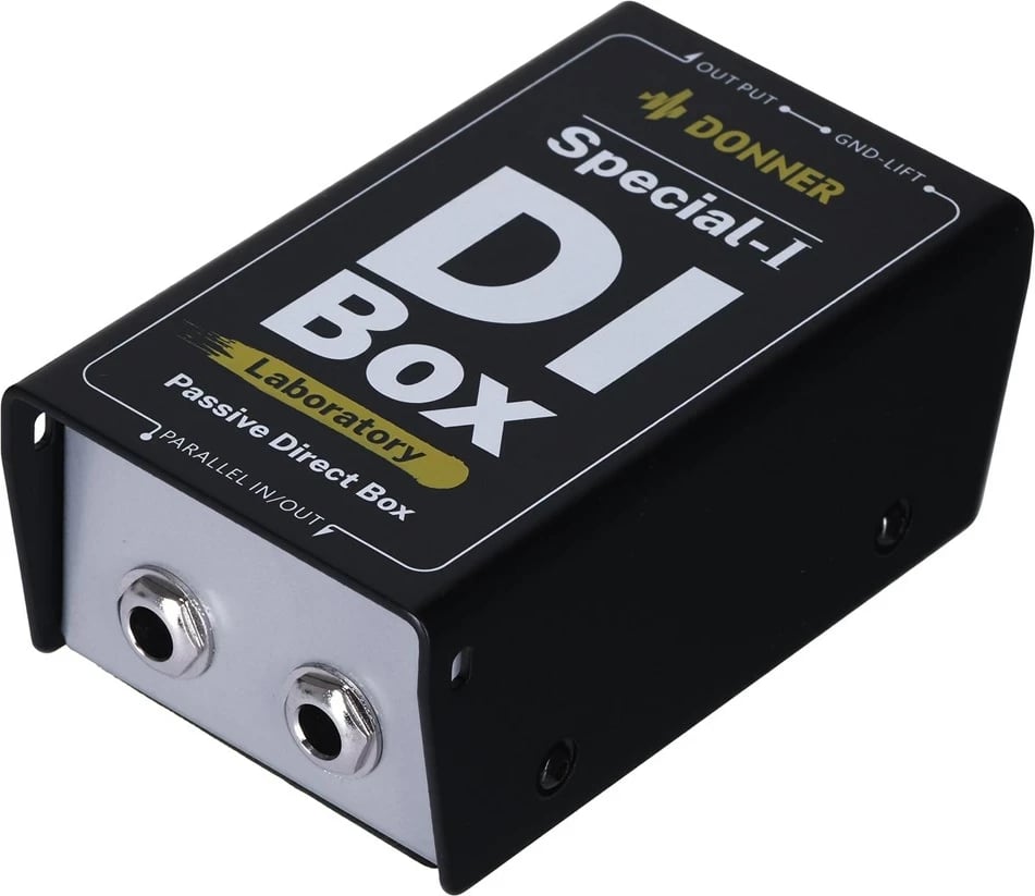 DI Box Donner Special-DI, Pasiv, Plastikë, E zezë