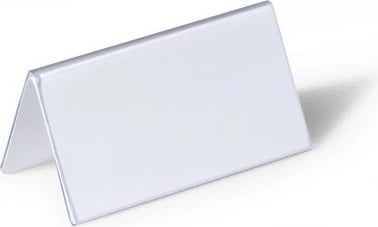 Mbajtës etikete Durable 805119, PVC, transparent, 25 copë