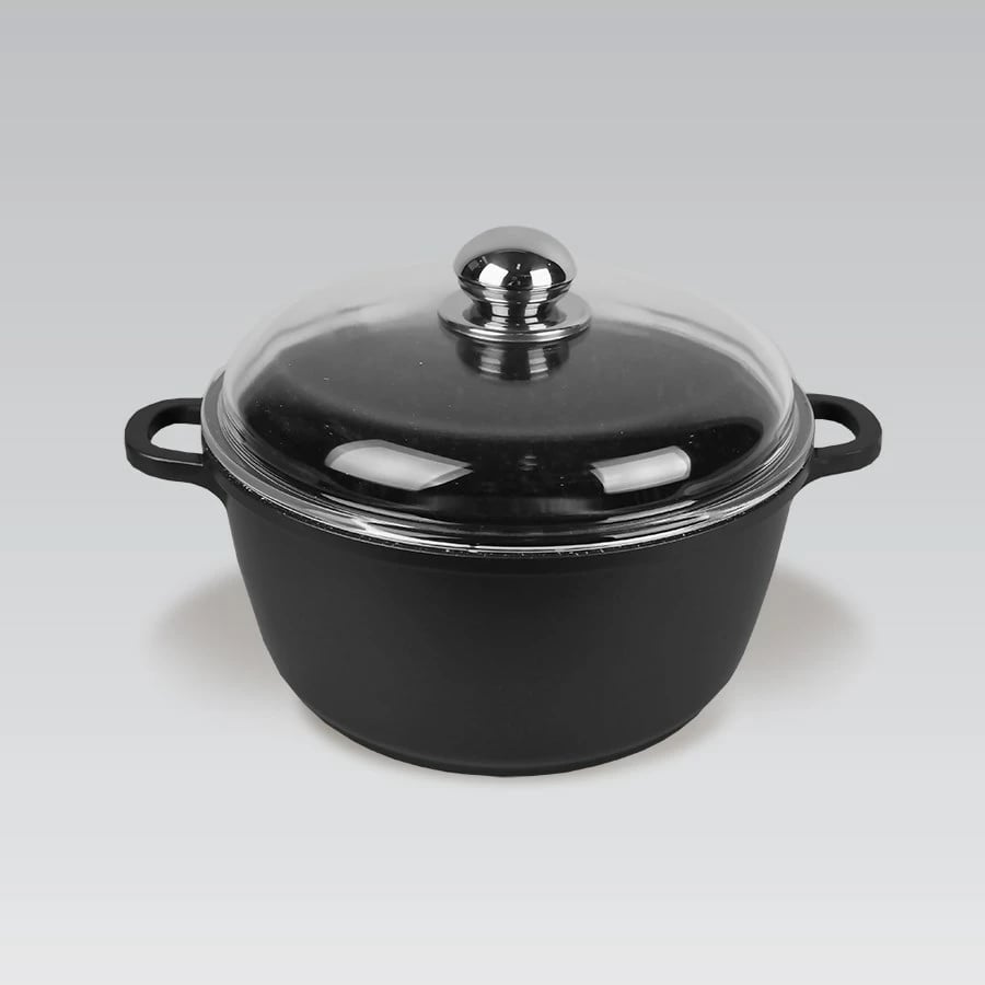 Tenxhere Maestro MR-4616C me kapak, 16 cm, 1 l, e zezë