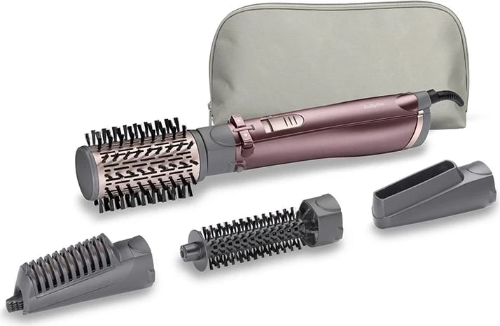 Brushë stiluese për flokë BaByliss AS960E, 1000W, rozë 