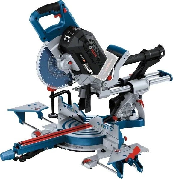 Sharrë elektrike Bosch GCM 18V-216 DC Professional, 18V, brushless, me lazer, me bateri