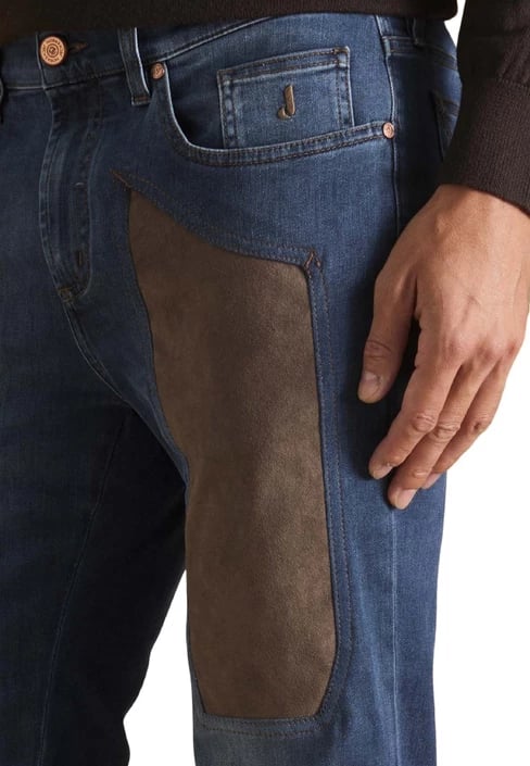 Jeans për meshkuj Jeckerson, të kaltërta