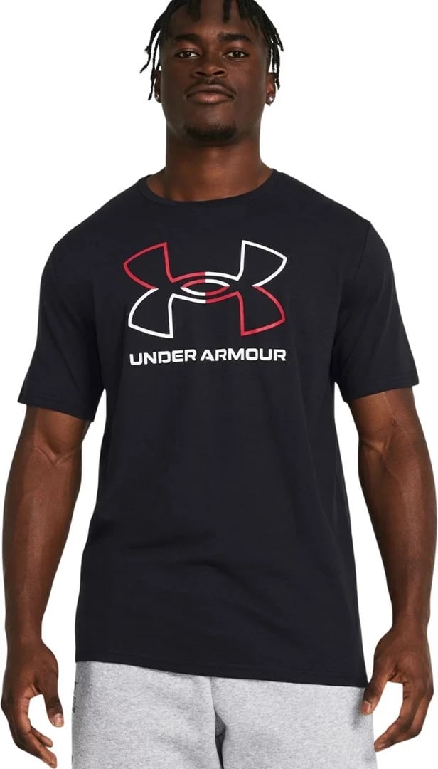 T-shirt Under Armour GL Foundation Uodate SS për meshkuj, E zezë | 2XL