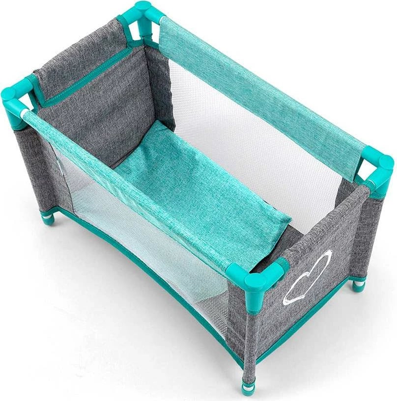 Set kukulle, Milly Mally, Elsa Prestige, me krevat, ndenjëse të lartë dhe çanta, jeshile mint