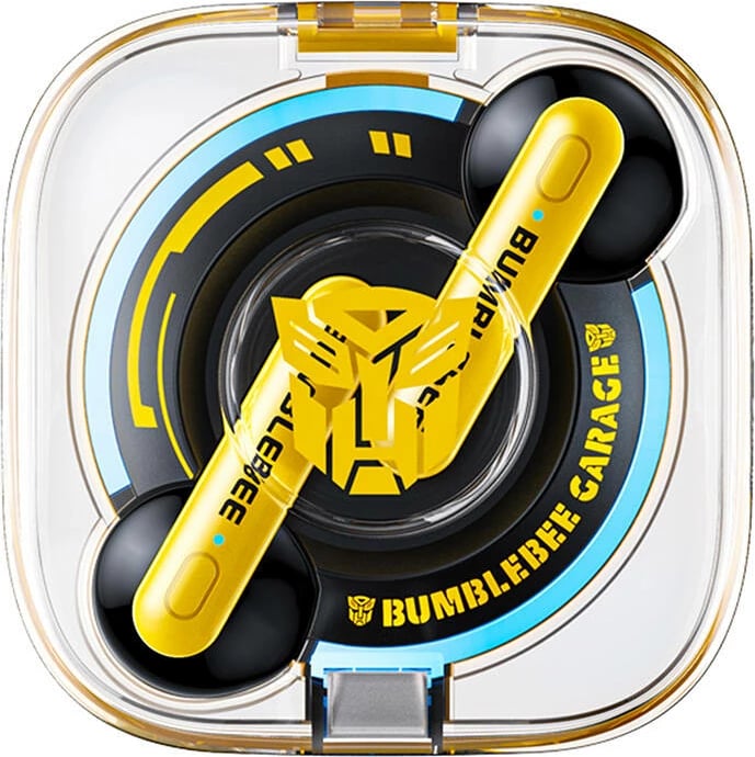 Kufje TWS Transformers TF-T03, Bluetooth 5.3, Mikrofon, Kontroll volumi, e verdhë