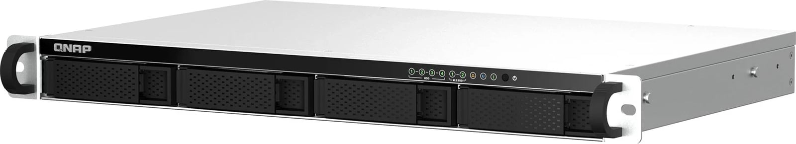 NAS QNAP TS-464eU, Intel Celeron N5095, 8 GB DDR4, Rack 1U, E zezë