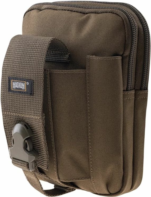 Çantë beli Magnum, kafe/zezë