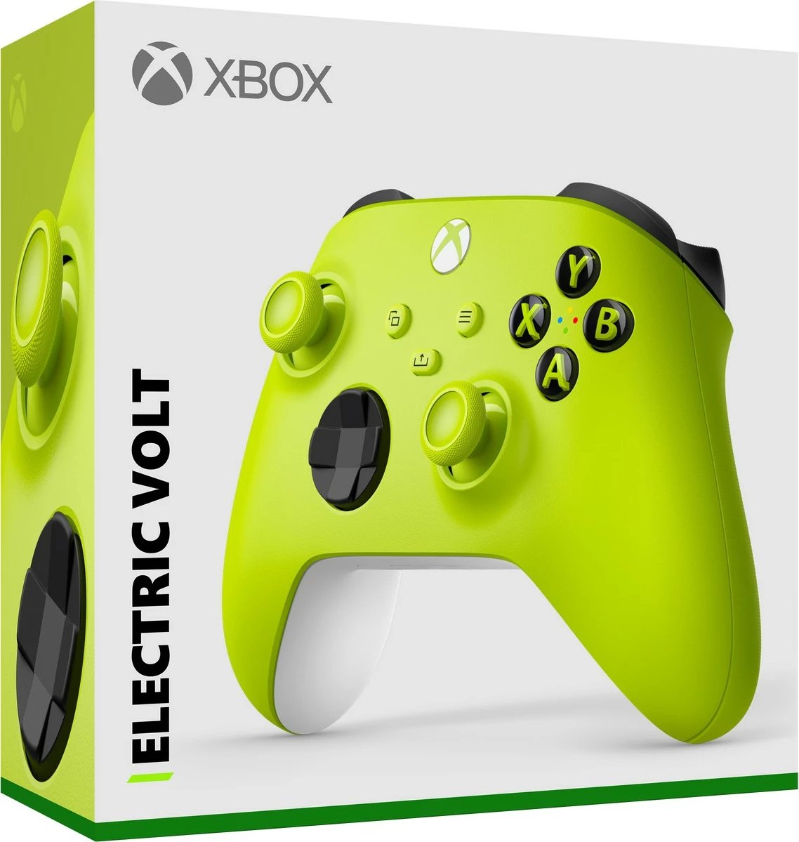 Kontroller Xbox Microsoft Wireless, Joystick, Xbox One/Series S, Bluetooth, Ngjyra Jeshile