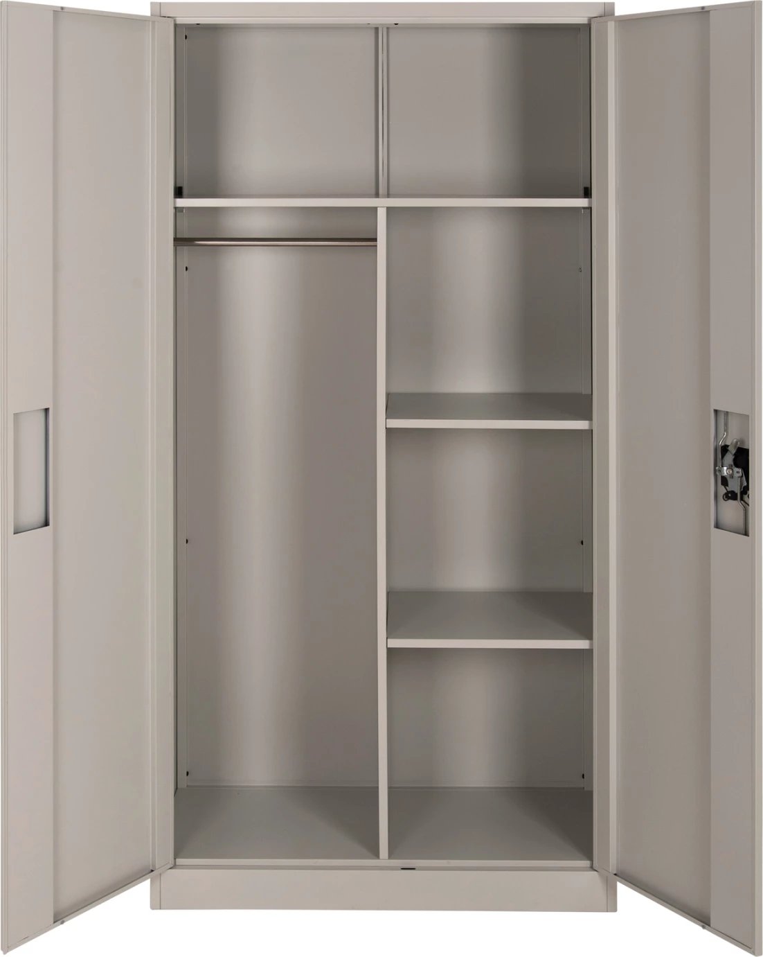 Dollap metalik, ngjyrë gri e lehtë, CLOD FH5961.11, 90x40x180 cm