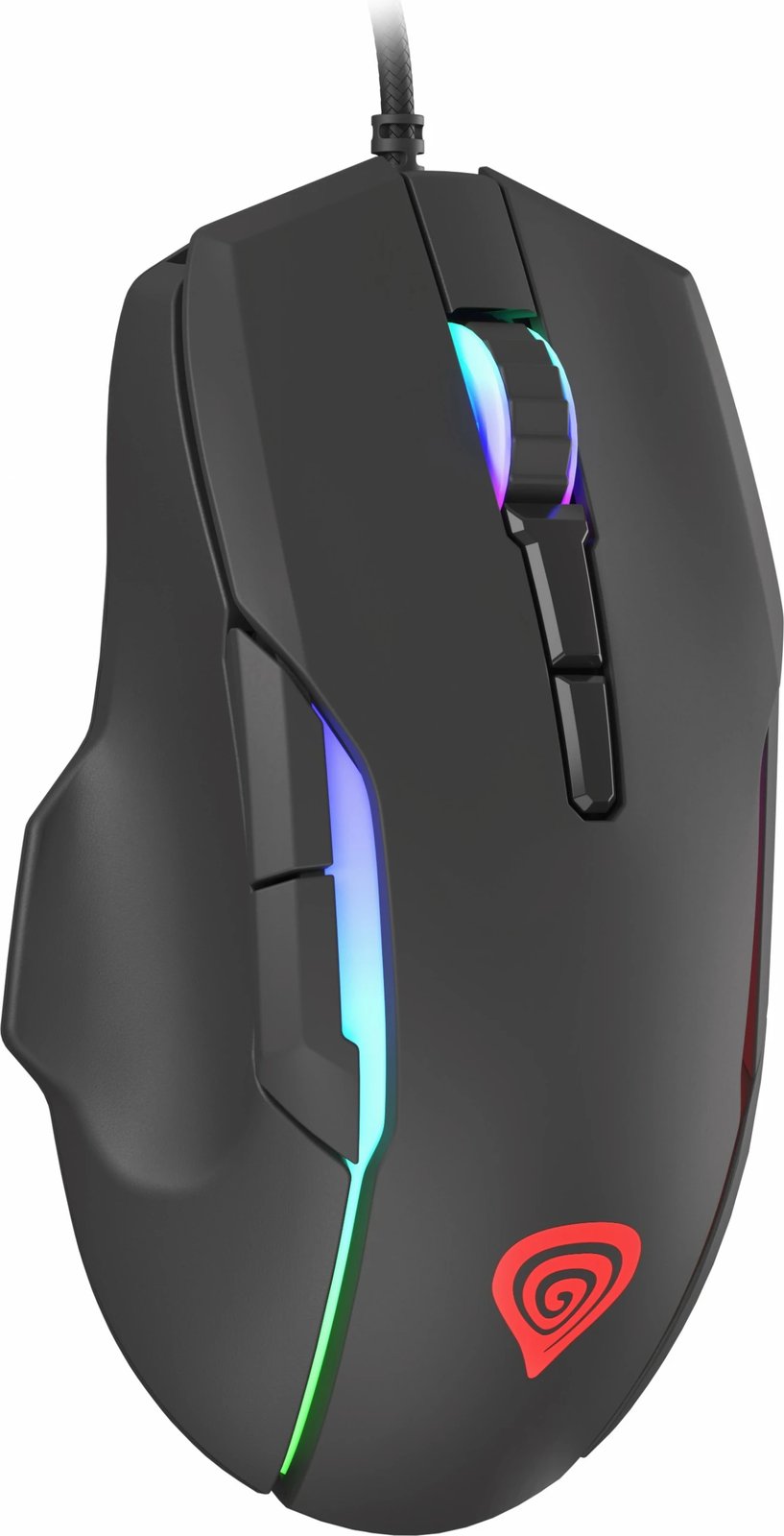 Maus gaming Genesis Xenon 220 G2, optik, 12800 DPI, 7 butona, RGB, i zi