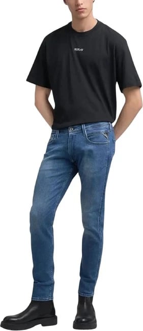 Pantallona Replay jeans meshkuj, blu