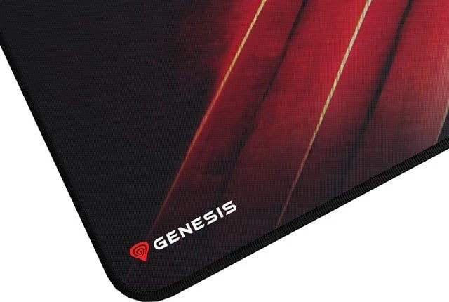 Mauspad Genesis Carbon 500 Maxi Flash G2, i zi / i kuq