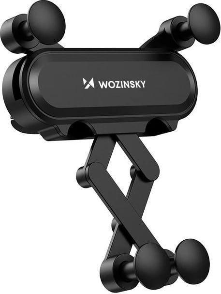 Mbajtës graviteti për celular Wozinsky WCH-05 për grilë ventilimi, zi
