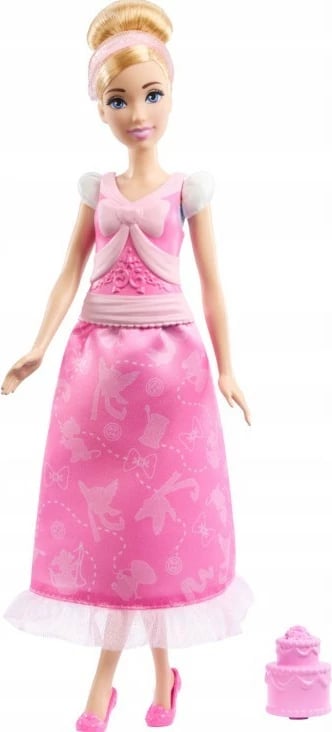Kukull Disney Princess Cinderella 2-in-1, Mattel JCR95 me dy veshje dhe aksesorë