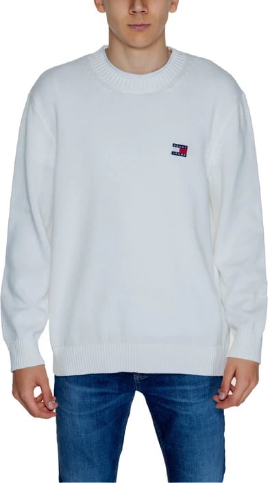 Xhemper Tommy Hilfiger Jeans për meshkuj, i bardhë