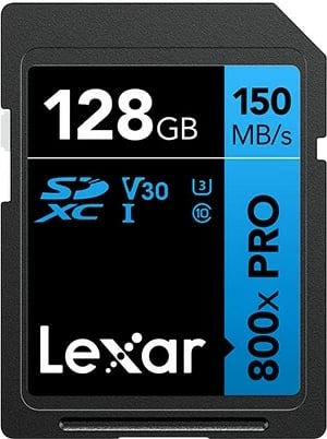 Kartelë SD Lexar 800x Pro 128GB 150MB/s