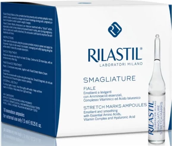 Ampula kundër strijave Rilastil Cumlaude Smagliature unisex, 10 copë