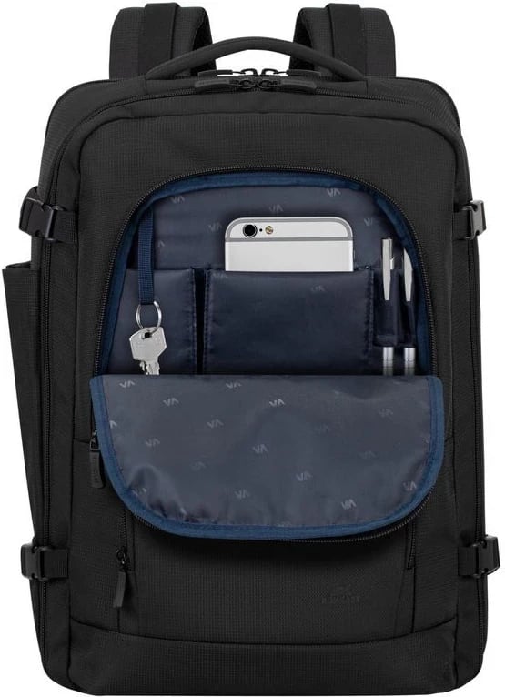Çanta për notebook RivaCase 8461, 43.9 cm (17.3"), Backpack e Zezë