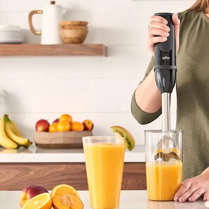 Blender Braun Multi Quick 5 MQ 5237, 21 shpejtësi, 1000W, i zi-gri