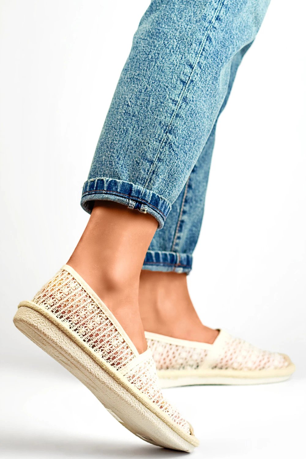 Espadrille PRIMO 197517, bezhë