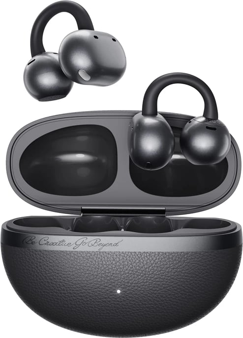 Kufje wireless QCY Crossky C50, Bluetooth 6.0, IPX5, gri