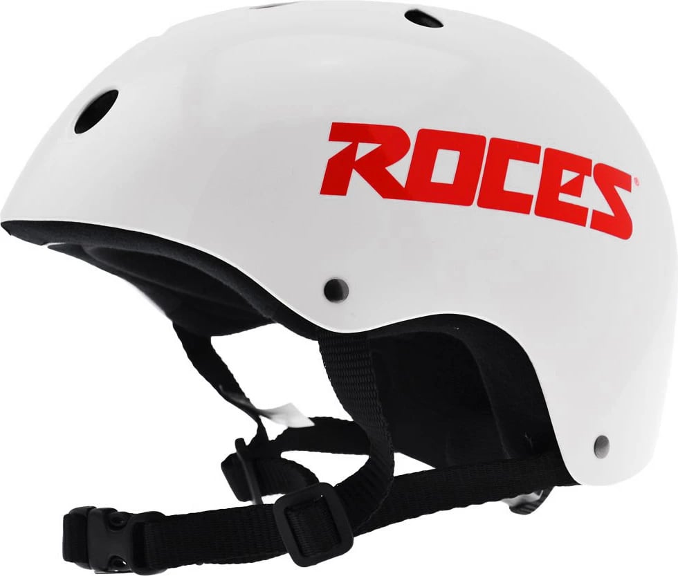 Helmetë Roces për të rritur, e bardhë
