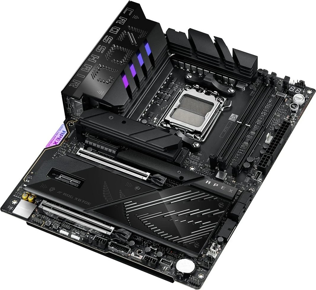 Pllakë amë ASUS ROG CROSSHAIR X870E APEX, Socket AM5, ATX, e zezë