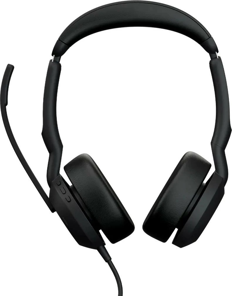 Kufje Jabra Evolve2 50 Stereo me mikrofon, USB-A/USB-C, Bluetooth, e zezë