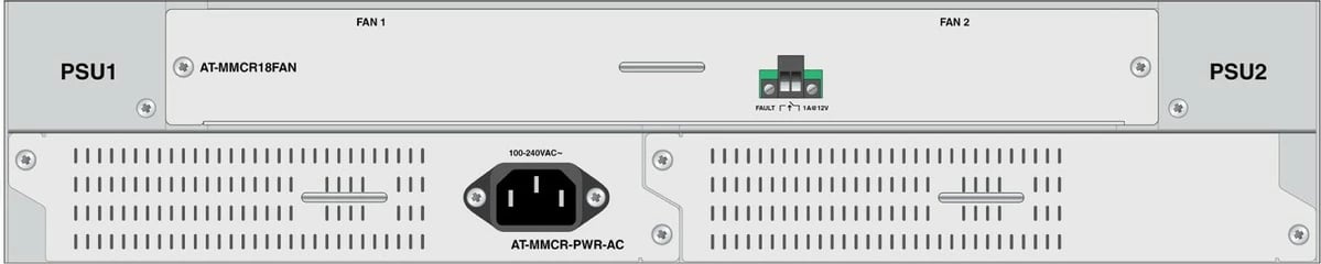 Furnizues energjie Allied Telesis MMCR18 multi-region AC, për pajisje rrjeti