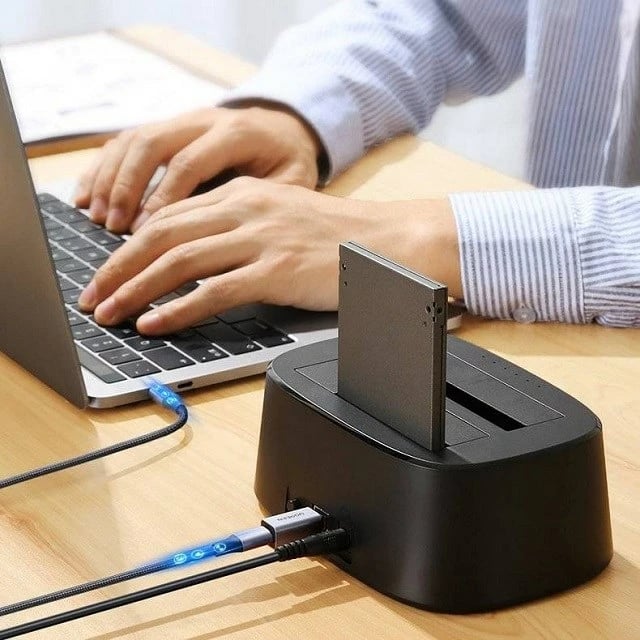 Adapter UGREEN USB Type-C në USB Type-B, 20120, Gri