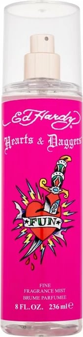 Body Spray për femra Christian Audigier Ed Hardy Hearts & Daggers, 236ml