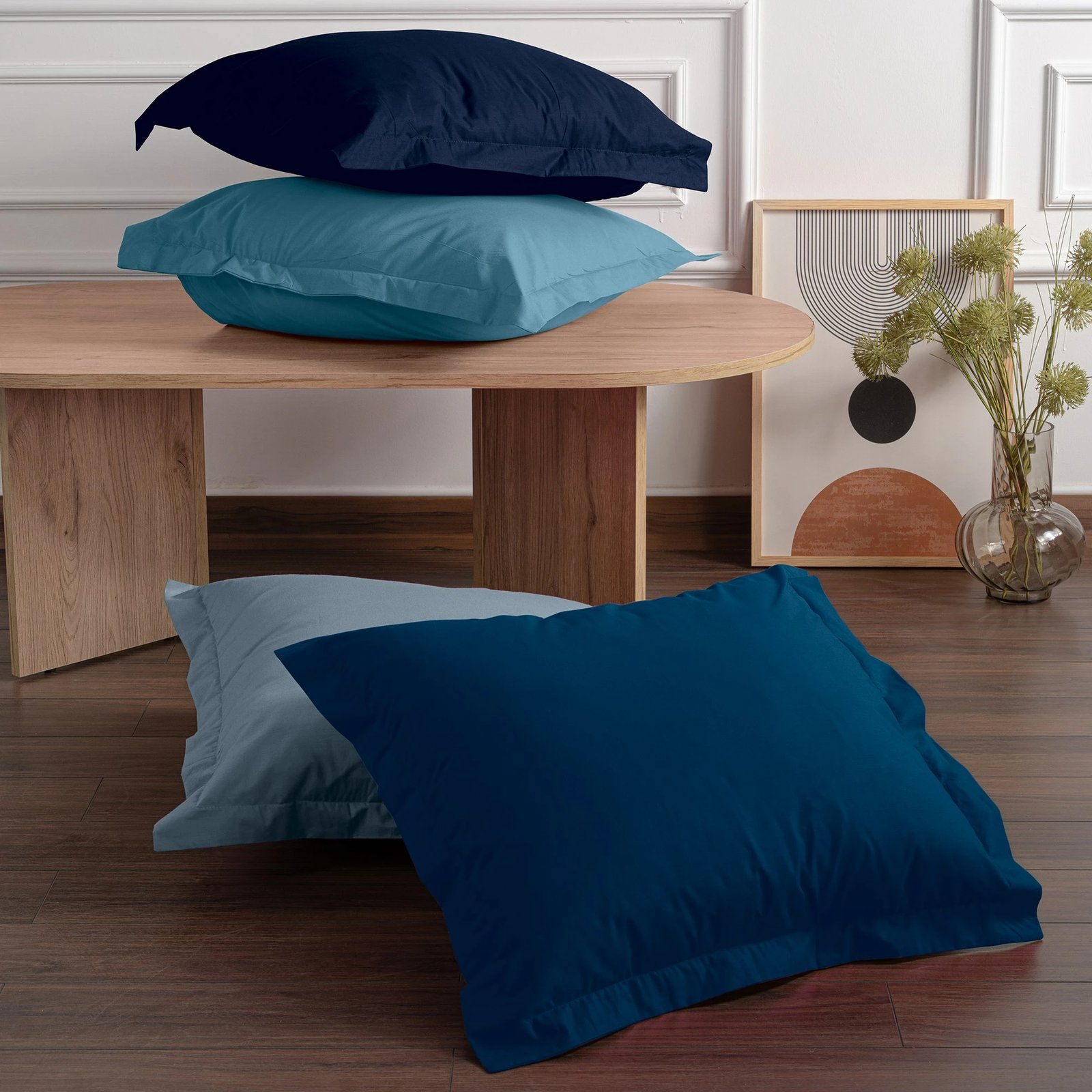 Set jastëkëmbulesh (2 copë), ngjyrë e kaltër e errët, L'essentiel, Tonne Marie - Serra Set jastëkëmbulesh (2 copë), ngjyrë e kaltër e errët, L'essentiel, Tonne Marie - Serra