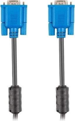 Kabllo VGA Lanberg CA-VGAC-10CU-0050-BK, 5m, e zezë