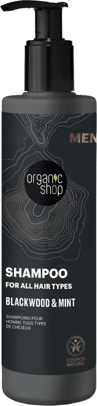 Shampon uniseks Organic Shop Blackwood & Mint 280ml