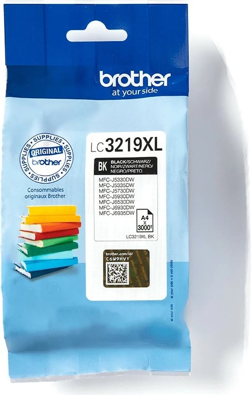 Toner Brother LC3219XLBK, 3000 faqe, Ngjyrë e zezë