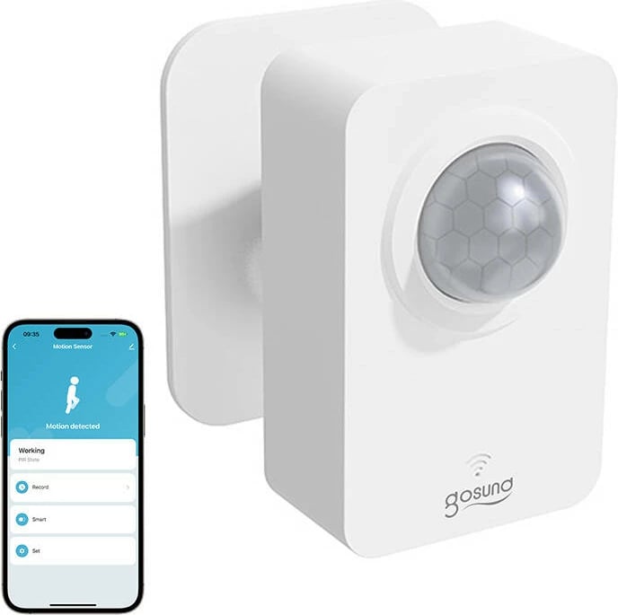 Sensor lëvizjeje smart Gosund ST20, ZigBee, i bardhë Sensor lëvizjeje smart Gosund ST20, ZigBee, i bardhë