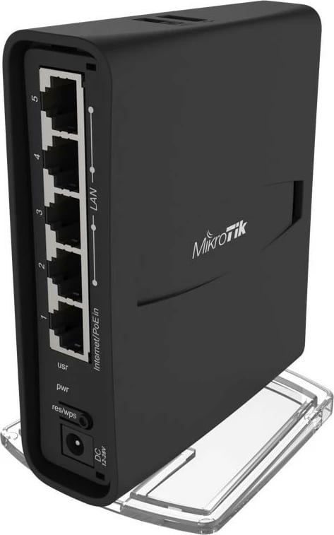 Access point Mikrotik RBD52G-5HacD2HnD-TC, 2.4/5 GHz, 5 porte Gigabit, e zezë