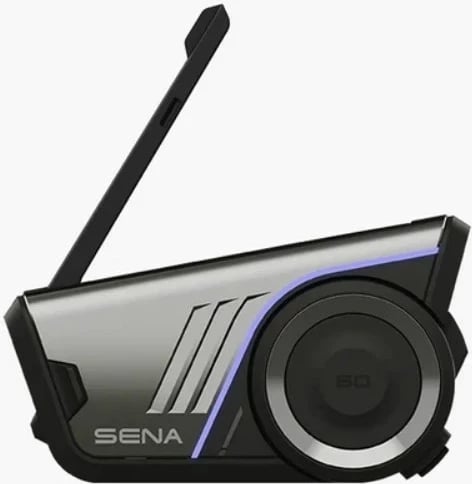 Interkom motoçiklete SENA 60S Duo, Bluetooth 5.3, IPX7, i zi, set prej 2 copë