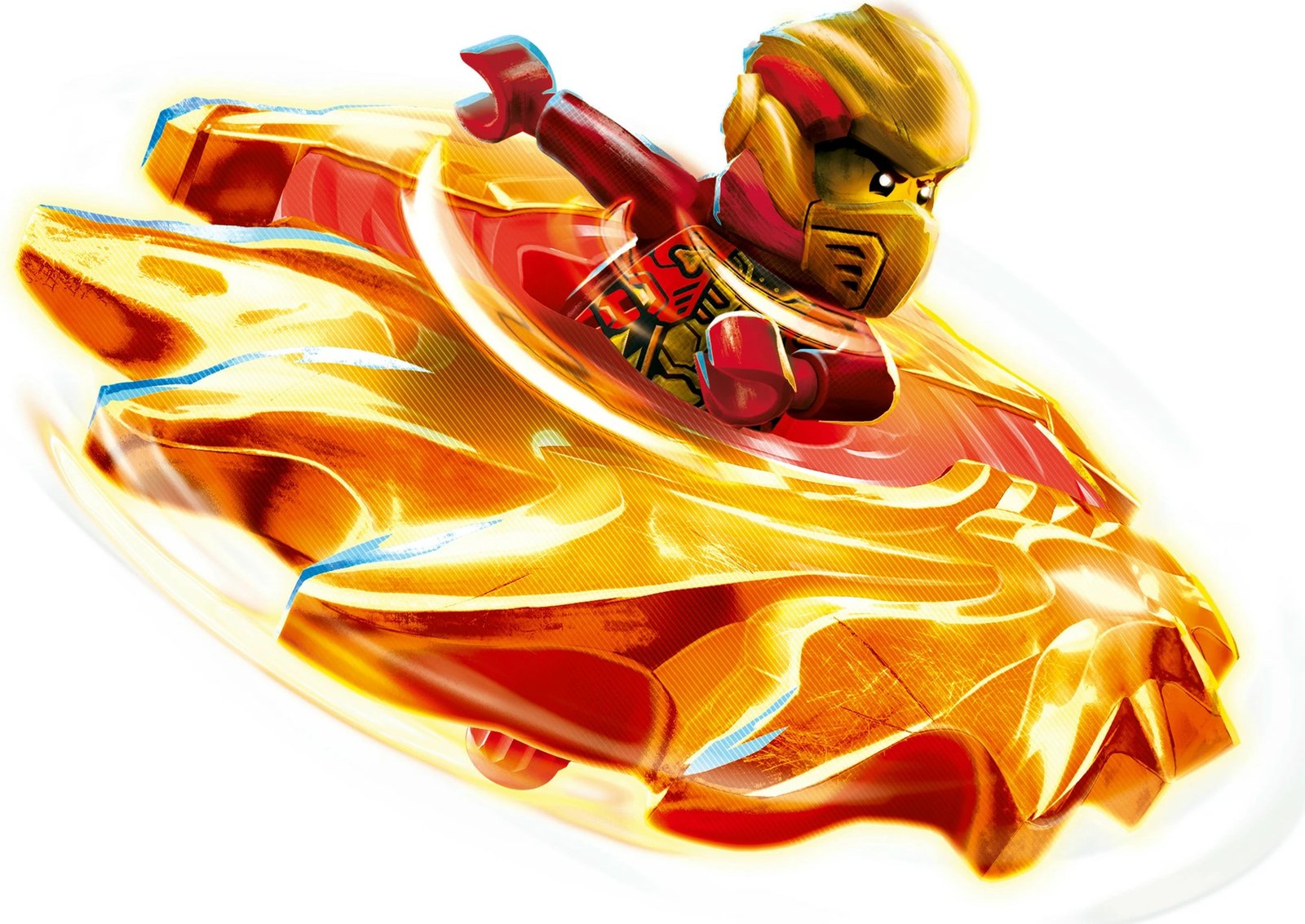 Set ndërtimi LEGO Ninjago 71823 Kais Drachen-Spinjitzu-Spinner, 54 pjesë, multikolor
