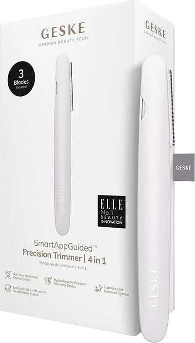 Trimmer preciz 4-në-1 Geske GK000083SL01, silikon, gri (starlight)
