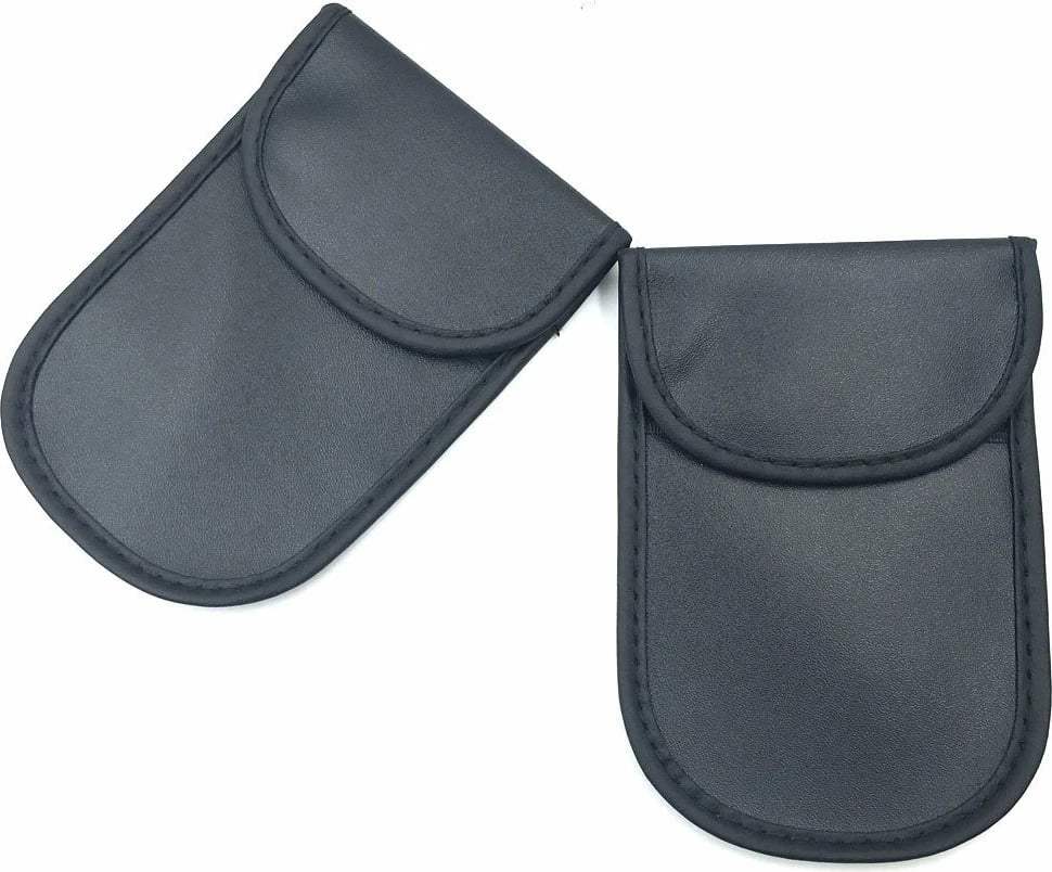 Mbështjellës kundër vjedhjes për çelësa makine Hurtel, Faraday Box, 14x10cm, i zi